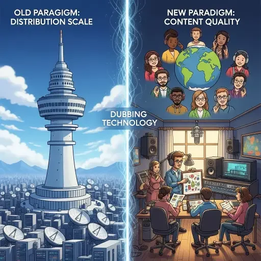 For content producers: dubbing technology shifts competitive advantage from distribution scale to content quality. Small studios can now reach global audiences; the differentiator becomes storytelling capability rather than localization budget.