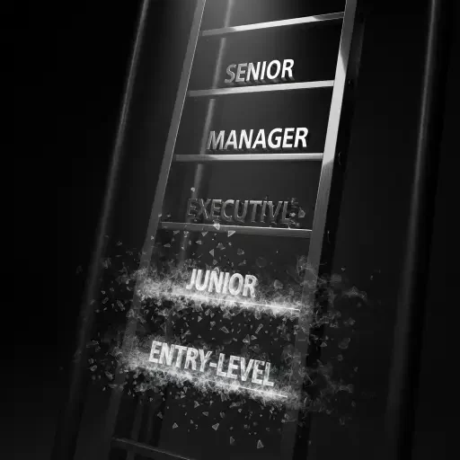 A ladder diagram with the bottom three rungs (labeled
