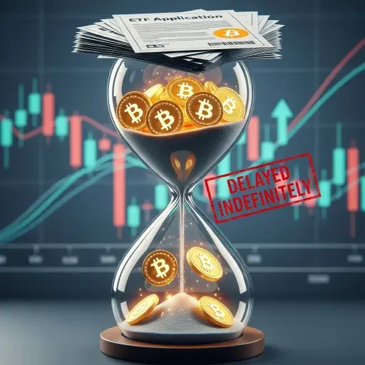 Several spot Bitcoin ETF applications, due for decision in late October, rolled into an indefinite queue.