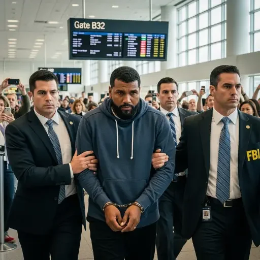 Ortiz was arrested Sunday morning at Boston Logan ...
