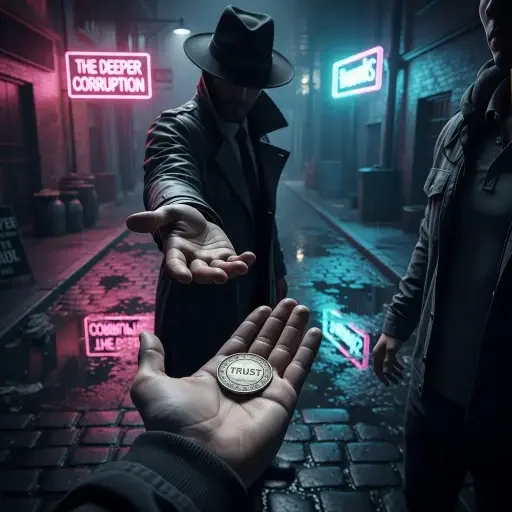 ## The Deeper Corruption: Trust as the Currency...