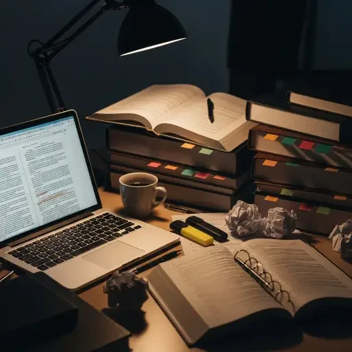 Close-up of legal briefs and a laptop showing court filings, signaling immediate pressure on counsel decisions
